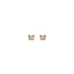Scanlan Theodore Butterfly Studs in Light Gold | Earrings | Coveti