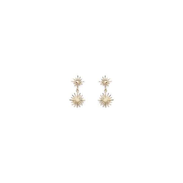 Scanlan Theodore Celestial Charm Earrings in Light Gold