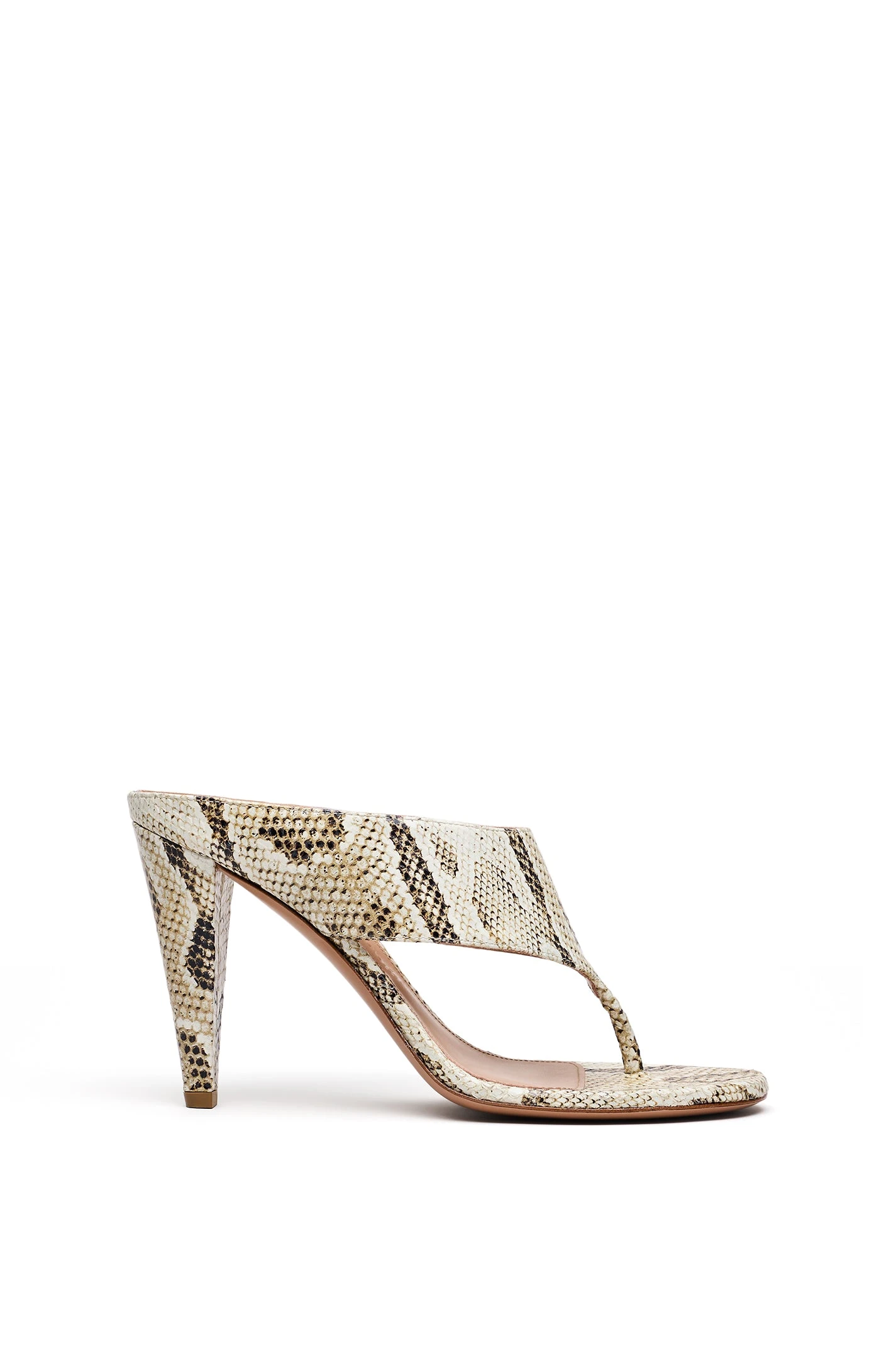 Scanlan Theodore Cone Heel Mule 9.5 in Python at Coveti Scanlan Theodore Cone Heel Mule 9.5 in Python