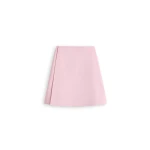 Scanlan Theodore Crepe Knit Wrap Skirt in Dusk | Skirts | Coveti