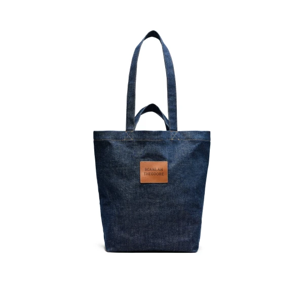 Denim Tote in Indigo