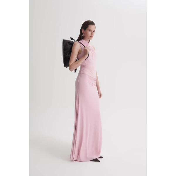 Scanlan Theodore Draped Skirt in Pink | Skirts | Coveti