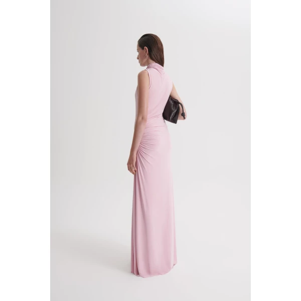 Scanlan Theodore Draped Skirt in Pink | Skirts | Coveti