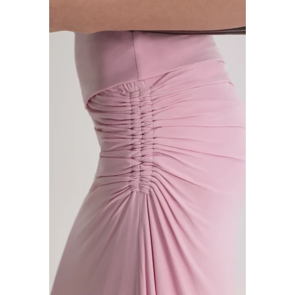 Scanlan Theodore Draped Skirt in Pink | Skirts | Coveti