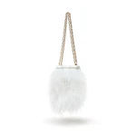 Scanlan Theodore Feather Bucket Bag in Bianco