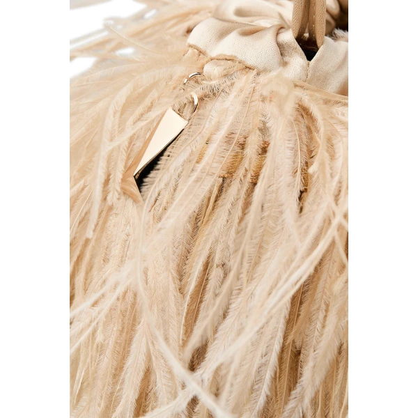 Scanlan Theodore Feather Bucket Bag in Sable | Bucket Bags | Coveti