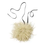 Scanlan Theodore Feather Choker in Pistachio | Necklace | Coveti