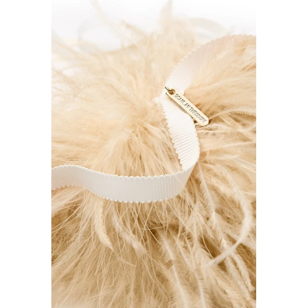 Scanlan Theodore Feather Choker in Sable | Necklace | Coveti
