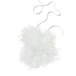 Scanlan Theodore Feather Choker in White | Necklace | Coveti