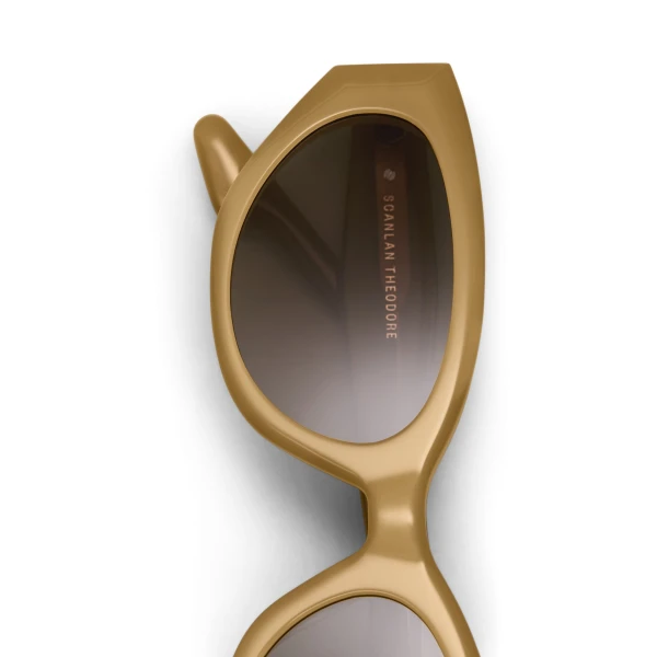 Scanlan Theodore Feline Sunglasses in Cream | Sunglasses | Coveti