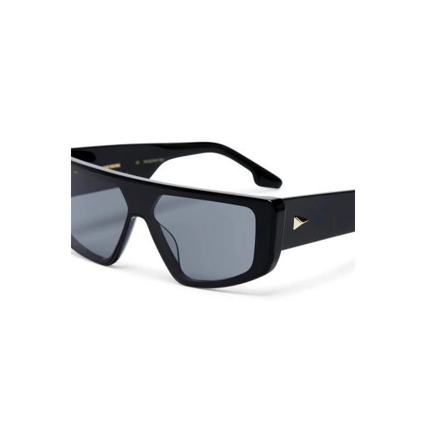 Scanlan Theodore Flat Top II Sunglasses in Black | Sunglasses | Coveti