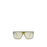Scanlan Theodore Flat Top Sunglasses in Black Gold | Sunglasses | Coveti