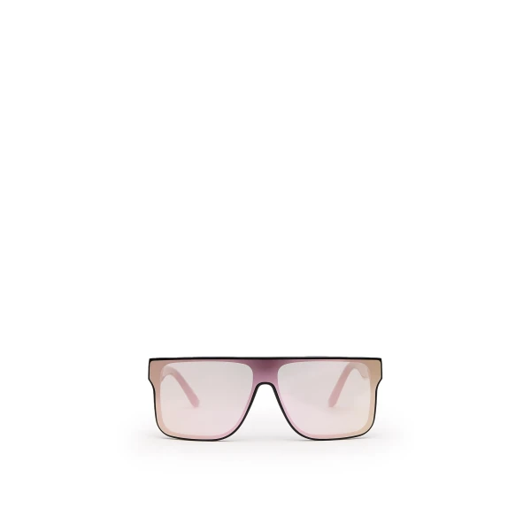 Scanlan Theodore Flat Top Sunglasses in Black Rose | Sunglasses | Coveti