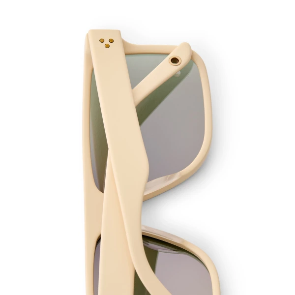 Scanlan Theodore Flat Top Sunglasses in Cream Pink | Sunglasses | Coveti