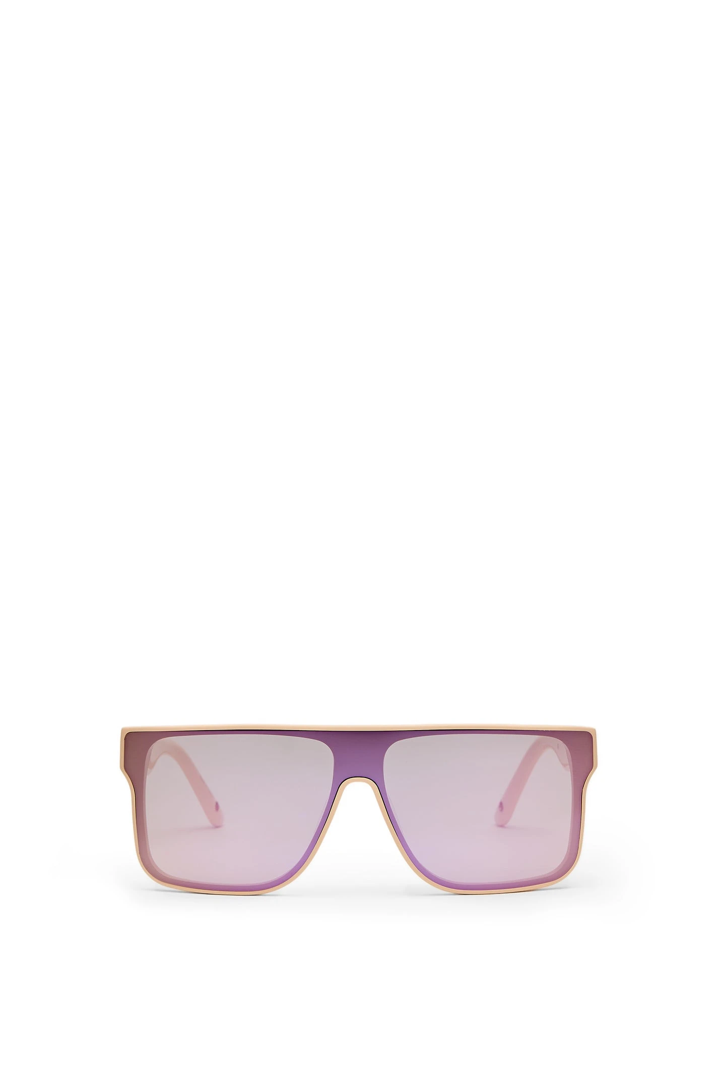 Scanlan Theodore Flat Top Sunglasses in Cream Pink Scanlan Theodore Flat Top Sunglasses in Cream Pink | Sunglasses | Coveti