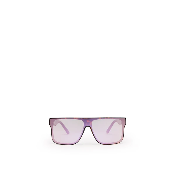 Scanlan Theodore Flat Top Sunglasses in Tortoise Pink | Sunglasses | Coveti