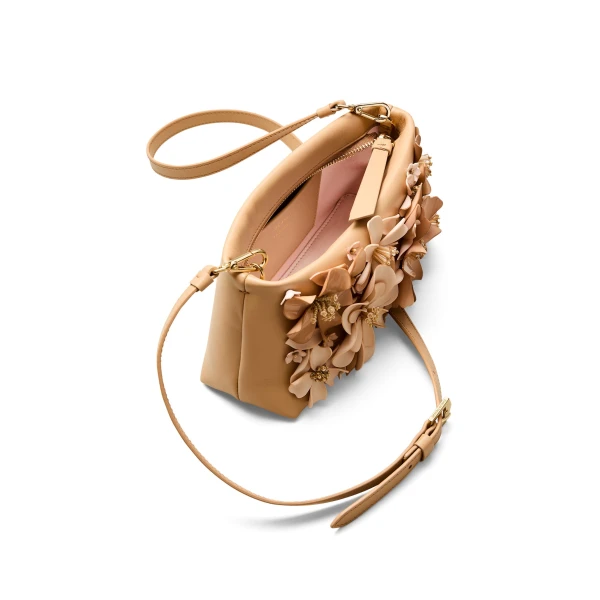 Scanlan Theodore Flora Mini Top Handle in Beige | Mini Bags | Coveti