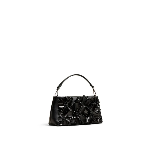 Scanlan Theodore Flora Mini Top Handle in Black | Mini Bags | Coveti