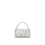 Scanlan Theodore Flora Mini Top Handle in Silver | Mini Bags | Coveti