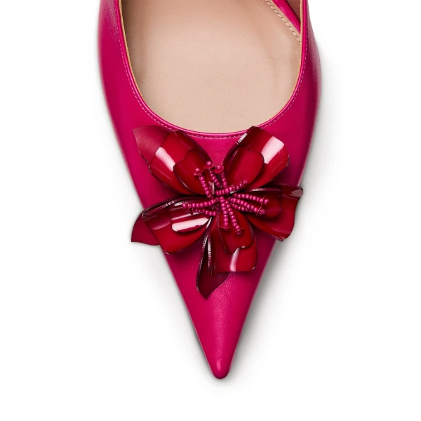 Scanlan Theodore Flora Slingback 6 in Hibiscus