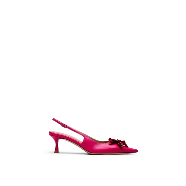 Flora Slingback 6 in Hibiscus
