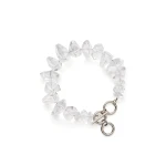 Scanlan Theodore Italian Chunky Resin Petra Choker in Ice