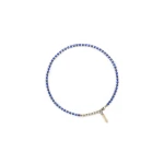 Scanlan Theodore Italian Opal Strass Choker in Cobalt | Necklace | Coveti