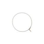 Scanlan Theodore Italian Opal Strass Fine Choker in Green Opal | Necklace | Coveti