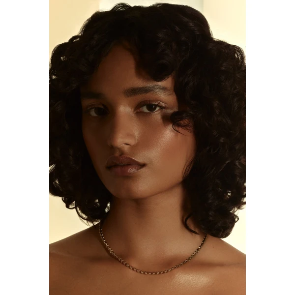 Scanlan Theodore Italian Opal Strass Fine Choker in Mink | Necklace | Coveti
