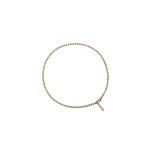 Scanlan Theodore Italian Opal Strass Fine Choker in Mink | Necklace | Coveti
