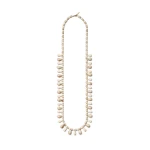 Scanlan Theodore Italian Resin Drop Necklace in Shell Scanlan Theodore Italian Resin Drop Necklace in Shell | Necklace | Coveti