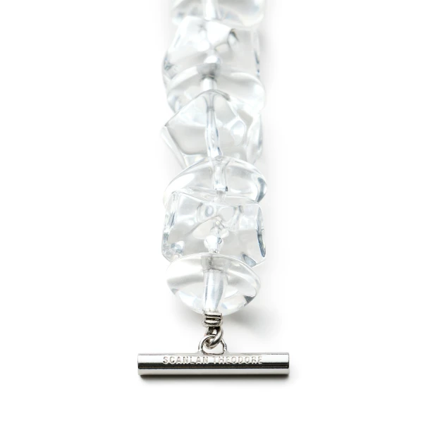 Scanlan Theodore Italian Resin Petra Bracelet in Ice