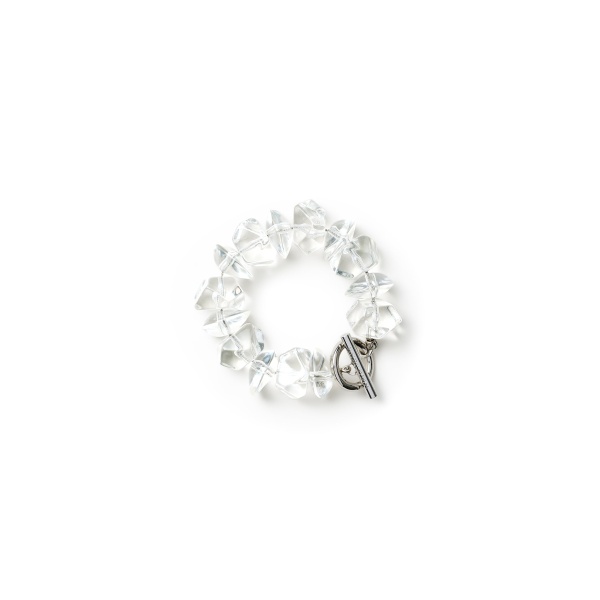 Scanlan Theodore Italian Resin Petra Bracelet in Ice
