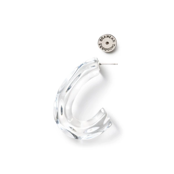 Scanlan Theodore Italian Resin Petra Earrings in Ice