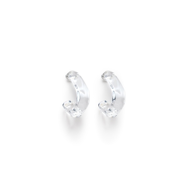 Scanlan Theodore Italian Resin Petra Earrings in Ice