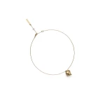 Scanlan Theodore Italian Shell Pendant Necklace in Light Gold | Necklace | Coveti