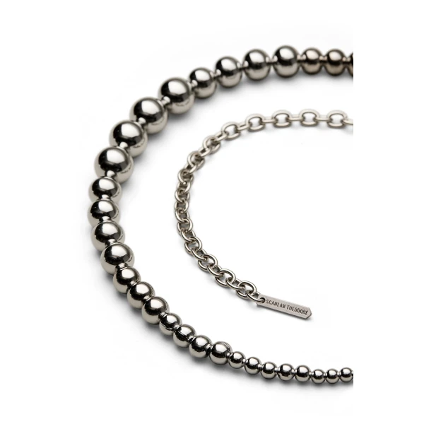 Scanlan Theodore Italian Sphere Belt in Silver | Belts | Coveti