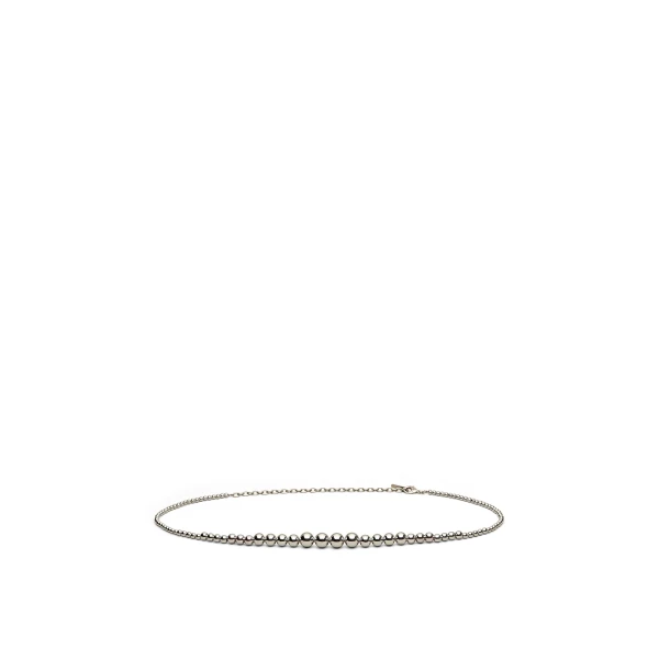 Scanlan Theodore Italian Sphere Belt in Silver | Belts | Coveti