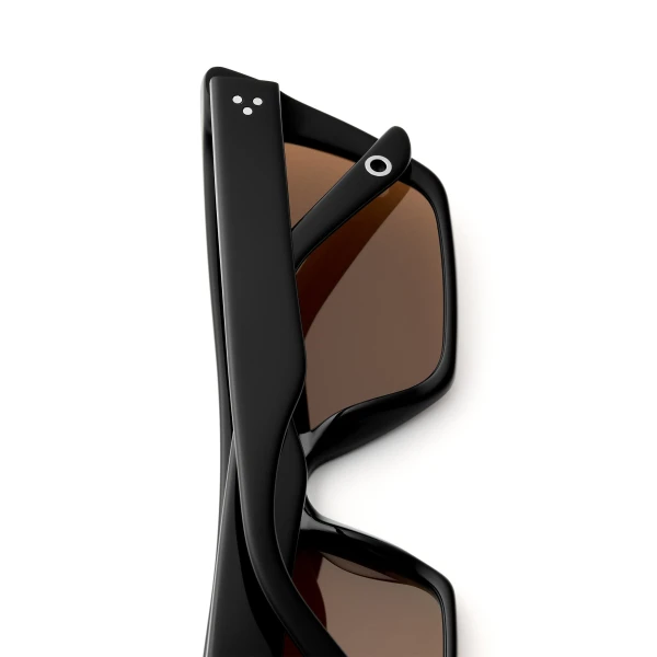 Scanlan Theodore Kat Sunglasses in Black Brown | Sunglasses | Coveti