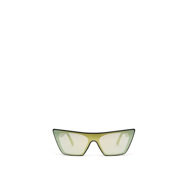 Scanlan Theodore Kat Sunglasses in Black Gold | Sunglasses | Coveti