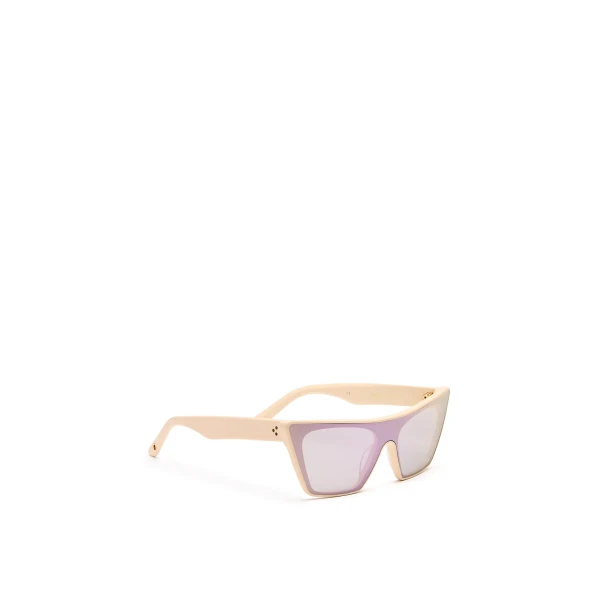 Scanlan Theodore Kat Sunglasses in Cream Pink | Sunglasses | Coveti