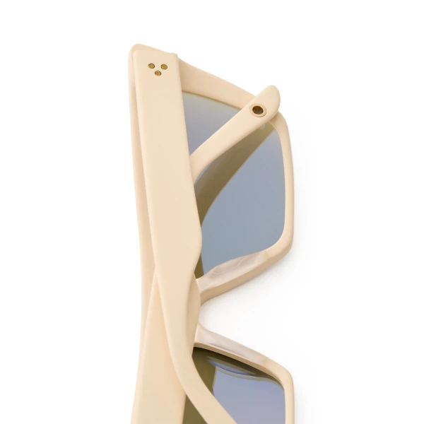 Scanlan Theodore Kat Sunglasses in Cream Purple | Sunglasses | Coveti