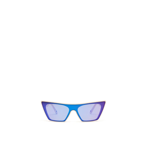 Kat Sunglasses in Cream Purple