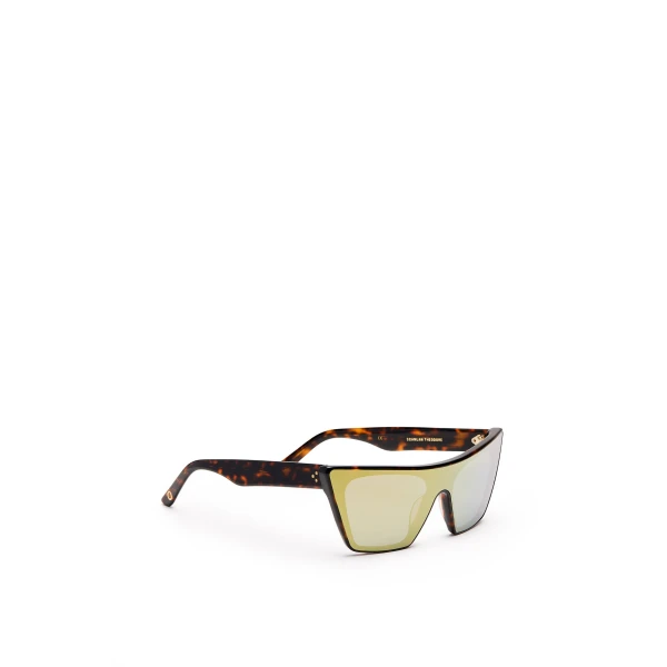 Scanlan Theodore Kat Sunglasses in Tortoise Gold | Sunglasses | Coveti