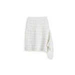 Scanlan Theodore Lace Knit Skirt in White | Skirts | Coveti