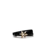Scanlan Theodore Lily Belt 2 cm in Black | Belts | Coveti