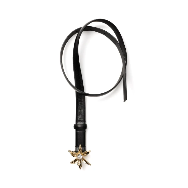 Scanlan Theodore Lily Belt 2 cm in Black | Belts | Coveti