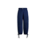 Scanlan Theodore Linen Cotton Cropped Cargo in Marine Scanlan Theodore Linen Cotton Cropped Cargo in Marine | Pants | Coveti