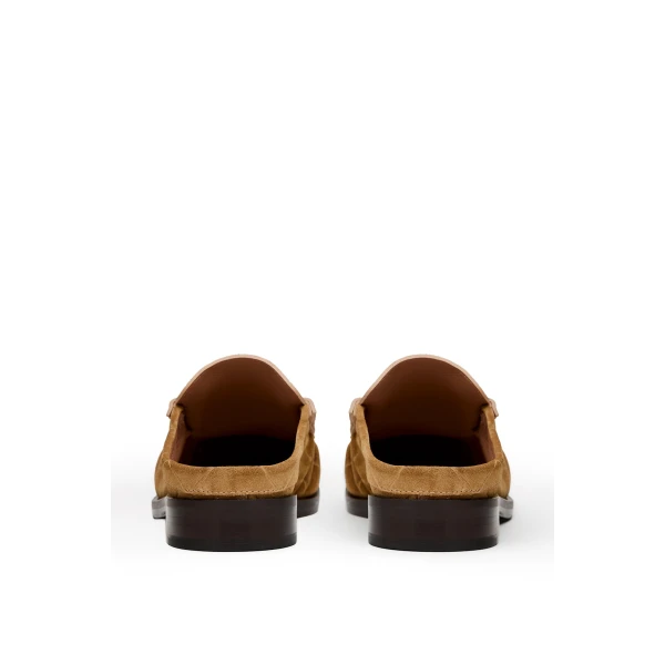Scanlan Theodore Loafer Mule 3 in Camel | Mules | Coveti