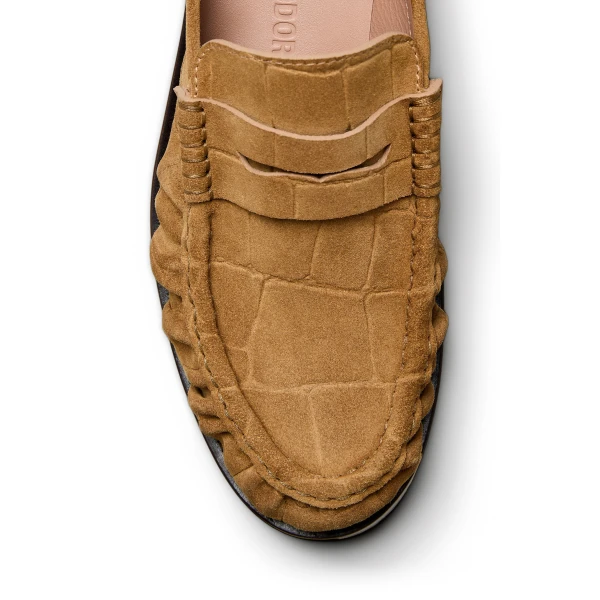 Scanlan Theodore Loafer Mule 3 in Camel | Mules | Coveti